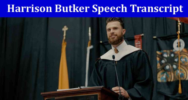 Harrison Butker Speech Transcript